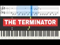 Terminator John Williams - Piano Tutorial EASY Sheets