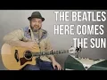 Download Lagu The Beatles Here Comes The Sun Guitar Lesson + Tutorial