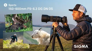 sigma 150 600mm f5 6 3 dg dn os sports lens for full frame mirrorless cameras with liam doran