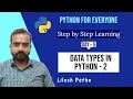Core Python Day 5 DataTypes