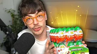 AM GĂSIT TOATE FIGURINELE RARE?! 😱 Deschidem 24 Ouă Kinder Joy MINECRAFT!