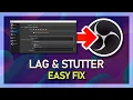 OBS Studio - How To Fix Lag Dropped Frames Stuttering Stream Record