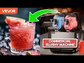 VEVOR Commercial Slushy Machine Home Slush Frozen Drink Machine with Automatic Clean