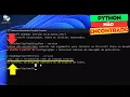 PYTHON nao encontrado ou pip nao e reconhecido como um comando interno RESOLUCAO