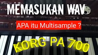 cara mengisi wav ke korg pa600 dan pa 700 how to fill wav voice into pa 600 and pa 700 