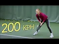 Return a Professional Tennis Serve Win 1000