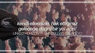 Download linked horizon || shinzou wo sasageyo (türkçe çeviri + lyrics) MP3
