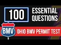 Ohio BMV Permit Test 2026 100 Essential Questions