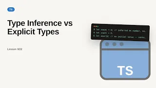 Type Inference vs Explicit Types TypeScript Tutorial for Beginners