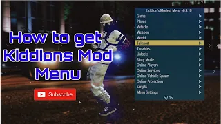 How To Get Kiddion s Mod Menu In 2 Minutes