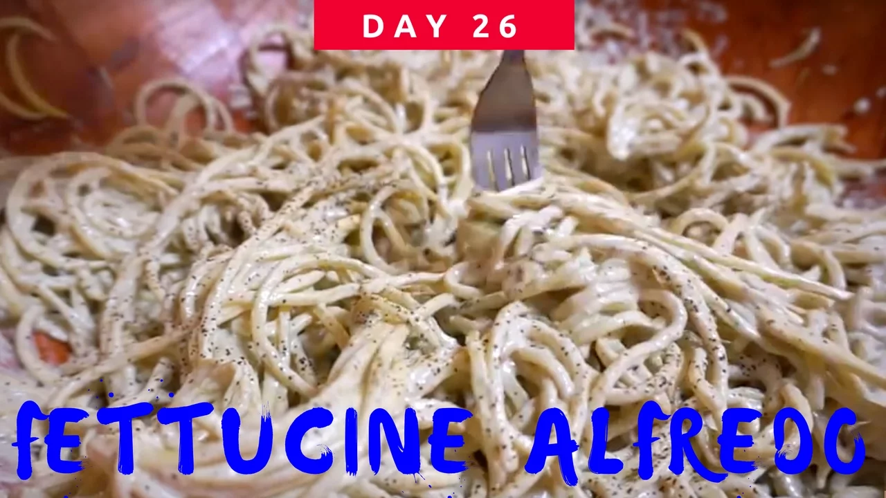 Raw Vegan Fettuccine Alfredo   Easy & Delicious