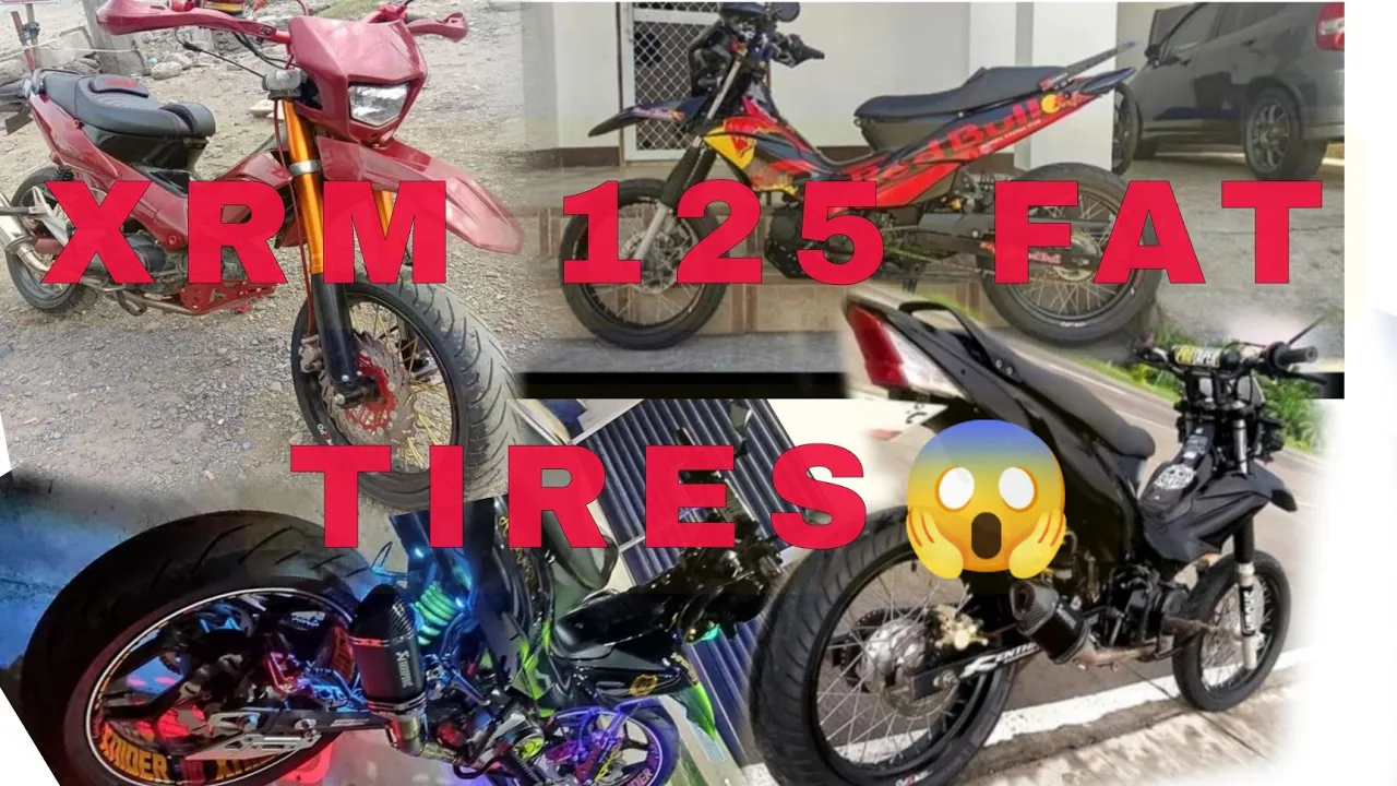 XRM 125/ 110 FAT TIRES, BIG TIRE CONCEPT/ WIDE RIMS/ JEFFROYD NARTATEZ