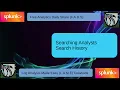 Splunk Tutorial Search Splunk Search History for SPL Queries