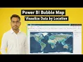 Power BI Map Bubble Chart Explained Geographic Data Visualization Tutorial