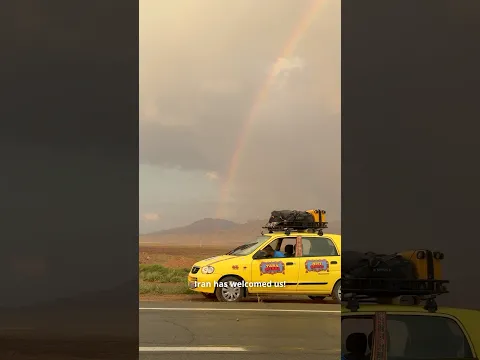 Iran 🇮🇷 me pehle hi din itna kuch ho gaya 😀 #mongolrally #alto