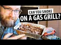 Using wood chips on a gas grill