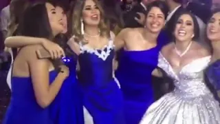 شاهد اجمل عروس و أصدقائها على اغنية اجدع صحاب روع      دندنها