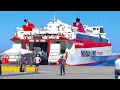 Download Lagu Ferry From Santorini To Mykonos, Via Naxos \u0026 Paros, Greece