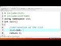 C Standard Library List and Creating a Linked-List in C