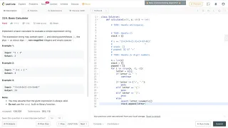 How I solved 224 Basic Calculator on LeetCode