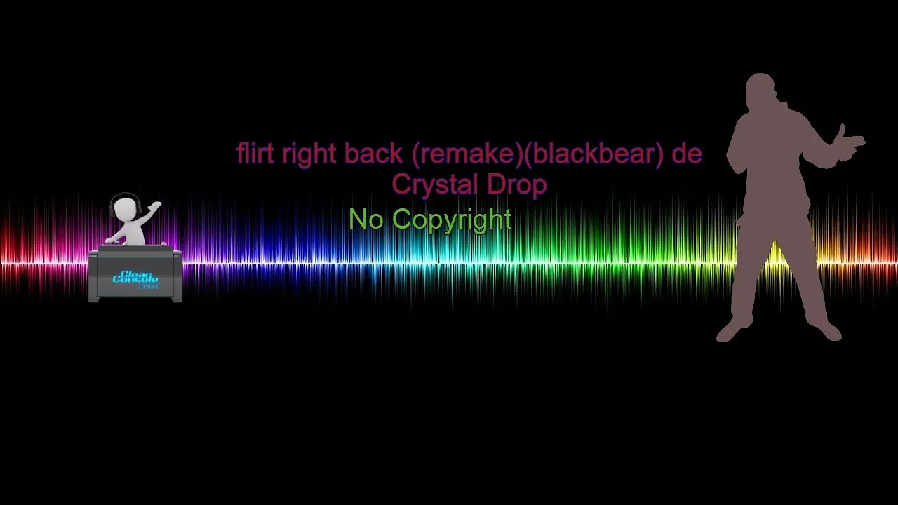 🎛️🎚️🎤🎶flirt right back (remake)(blackbear) de Crystal Drop (No Copyright)😎🥳🤯👏🙌
