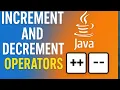 Java Increment and Decrement -- Operators Pre Post Explained with Examples