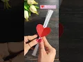 CUTE Origami Heart Bookmark TUTORIAL