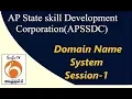 APSSDC Domain Name System Session - 1 Mana Tv Live