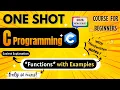 Complete Functions Tutorial with Example C Programming Full course for Beginners