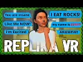Replika The Smart AI that likes to eat ROCKS My AI Acts CREEPY Knows too much