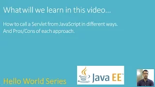 How to call Servlet from Javascript