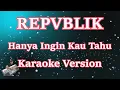 Download Lagu [Karaoke] Hanya Ingin Kau Tahu - REPUBLIK | (KARAOKE) HD