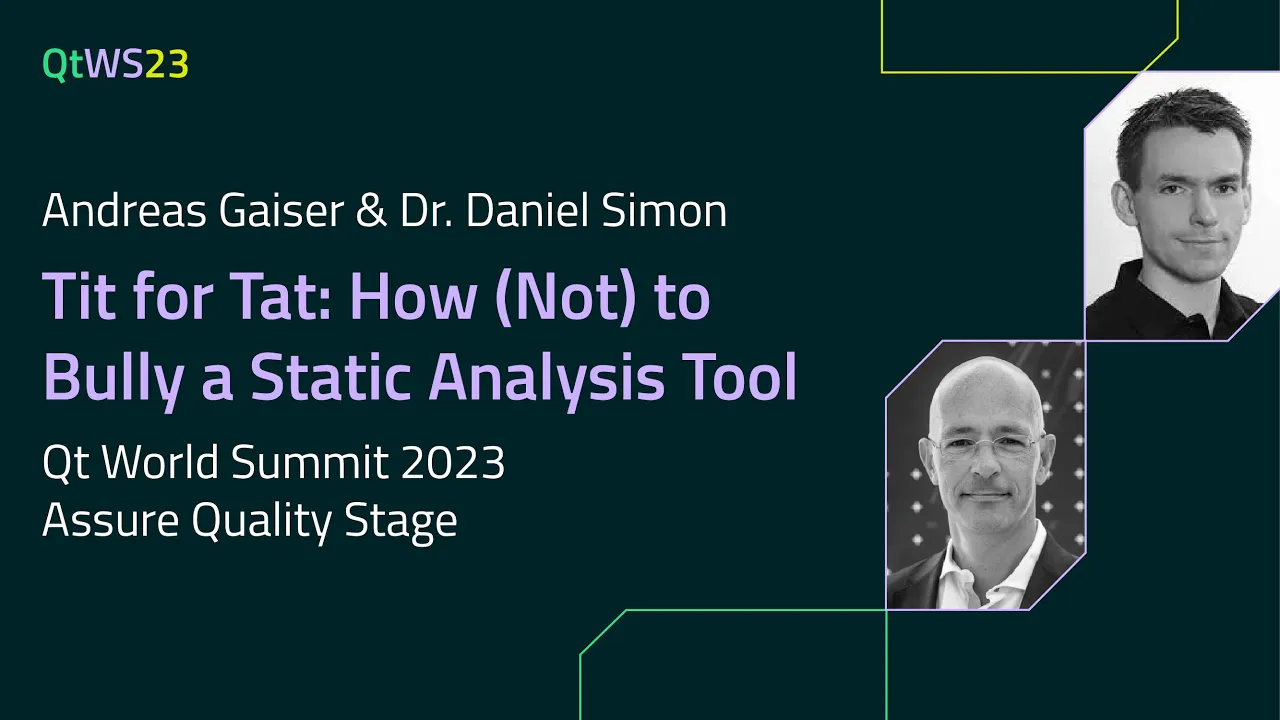 Tit for Tat: How (Not) to Bully a Static Analysis Tool with Andreas Gaiser & Dr. Daniel Simon