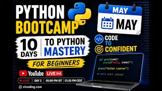 May Python Bootcamp Day 2