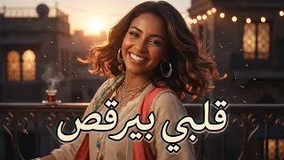 قلبي بيرقص   أغنية شعبي وبوب مصري مرحة وفرفوشة            دندنها