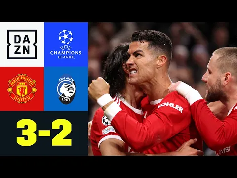 Download MP3 Nach 0:2 Rückstand: CR7 dreht das Spiel: Man United - Atalanta 3:2 | UEFA Champions League | DAZN