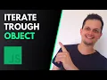 How to iterate through an object in JavaScript