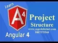 angular 4 project structure tutorial Hindi Lecture 4