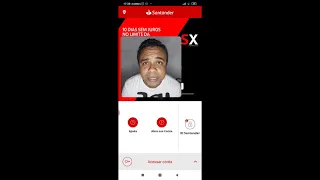 Santander voltei a ter cartão e crédito