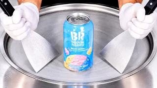 ASMR | Ice Cream Rolls - Baskin Robbins Cotton Candy Flavor