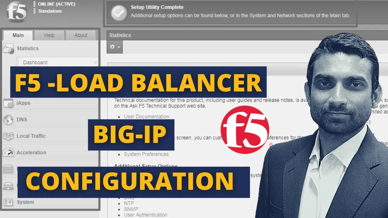 (Hindi) - F5 LTM BIG-IP Load Balancer Configuration | Load Balancer Tutorial