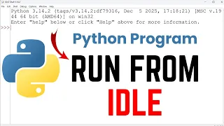 How to Run Python Programs Using Python IDLE Interactive Script Mode Explained