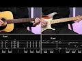 Radiohead - Knives Out (Guitar Lesson with TAB)