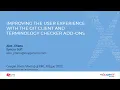 Improving the user experience with the Git Client and Terminology Checker add-ons Alex Jitianu