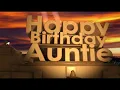 Happy Birthday Auntie