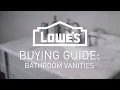 How To Choose The Right Vanity Buying Guide