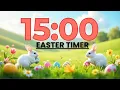 15 Minute Easter Countdown Timer Spring Background Calm Classroom Music