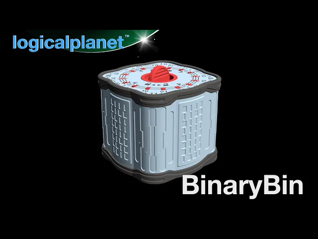 BinaryBin – 16-Digit Binary Coded Lockable Container video thumbnail