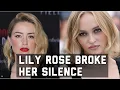 Lily Rose Depp BROKE her SILENCE on Amber Heard LEAKED WHOLE SECRETS About Amber