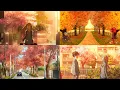 Aesthetic anime gifs autumn